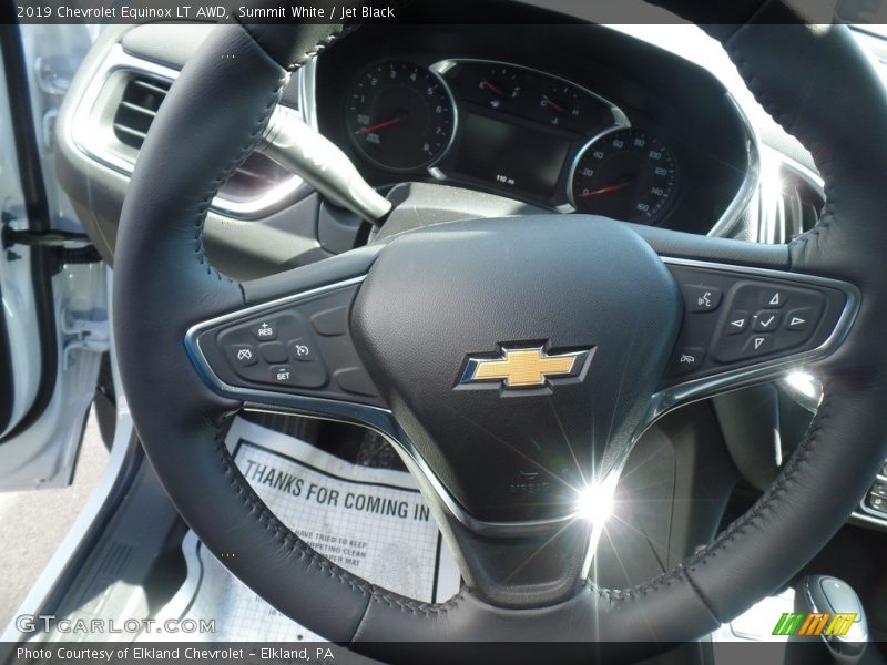 Summit White / Jet Black 2019 Chevrolet Equinox LT AWD