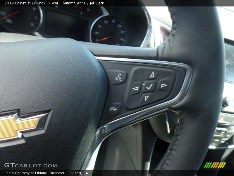 Summit White / Jet Black 2019 Chevrolet Equinox LT AWD