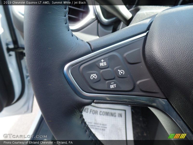 Summit White / Jet Black 2019 Chevrolet Equinox LT AWD