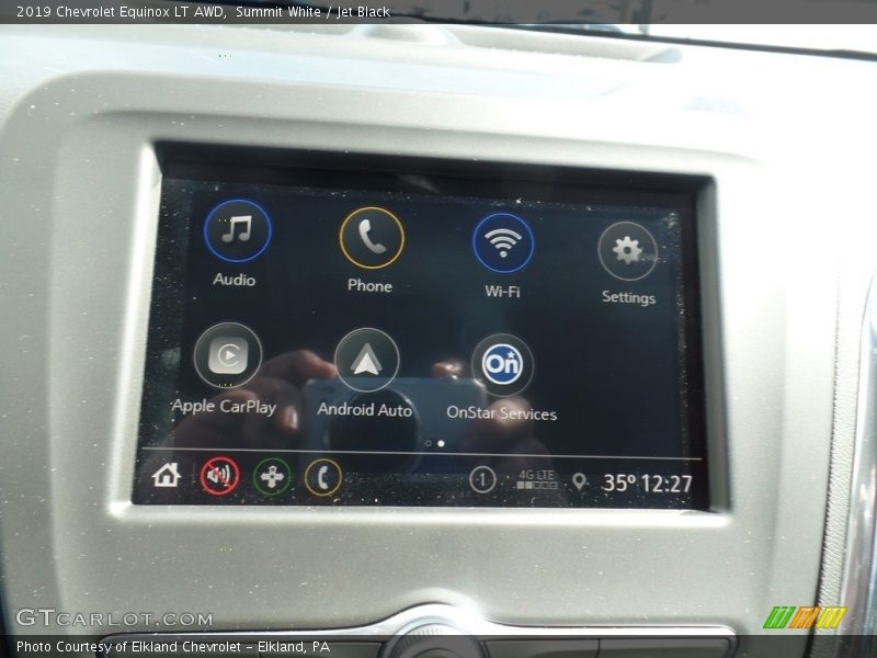 Summit White / Jet Black 2019 Chevrolet Equinox LT AWD