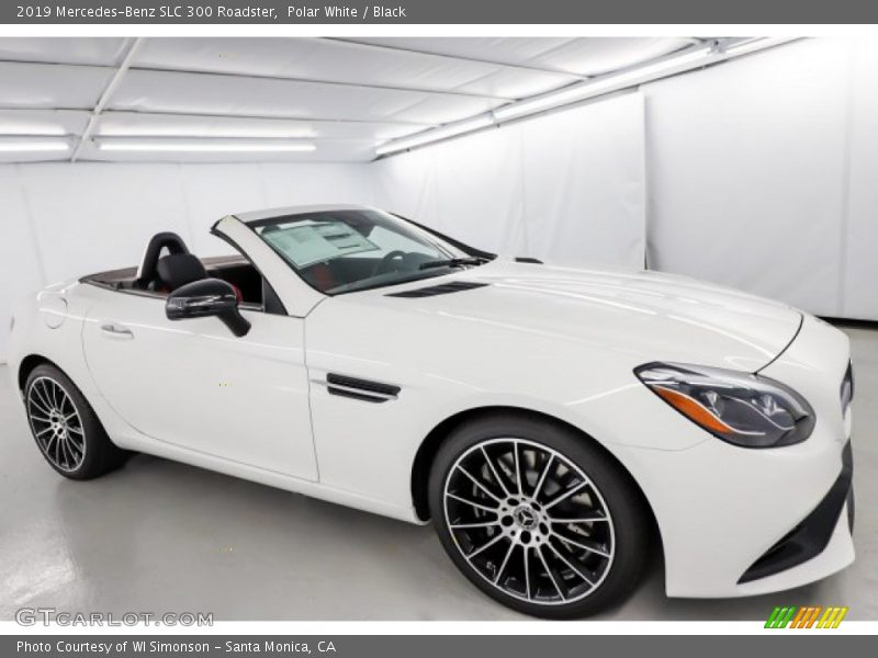 Polar White / Black 2019 Mercedes-Benz SLC 300 Roadster