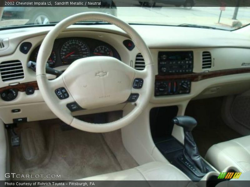 Sandrift Metallic / Neutral 2002 Chevrolet Impala LS