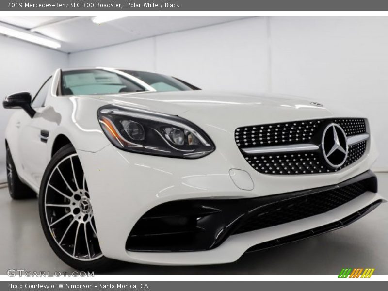 Polar White / Black 2019 Mercedes-Benz SLC 300 Roadster