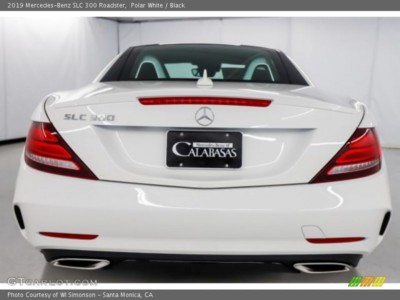 Polar White / Black 2019 Mercedes-Benz SLC 300 Roadster