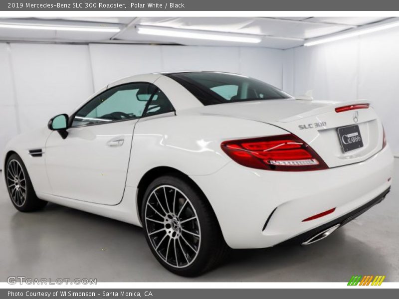 Polar White / Black 2019 Mercedes-Benz SLC 300 Roadster