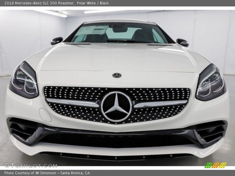 Polar White / Black 2019 Mercedes-Benz SLC 300 Roadster
