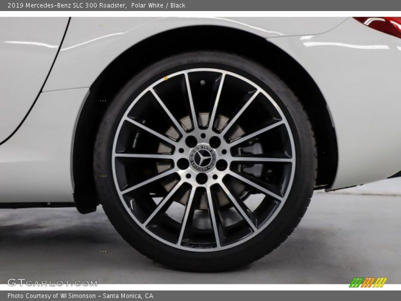 Polar White / Black 2019 Mercedes-Benz SLC 300 Roadster