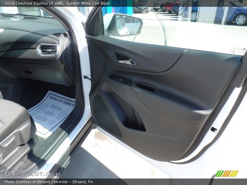 Summit White / Jet Black 2019 Chevrolet Equinox LT AWD