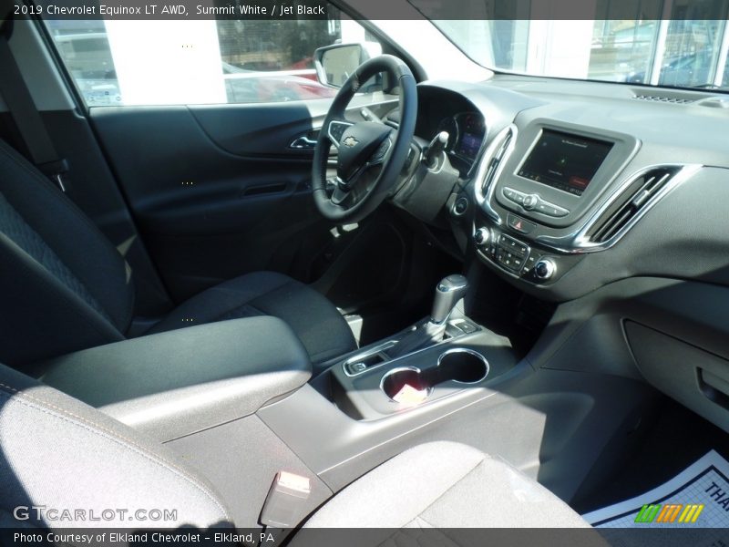 Summit White / Jet Black 2019 Chevrolet Equinox LT AWD