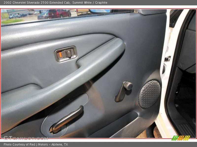 Summit White / Graphite 2002 Chevrolet Silverado 2500 Extended Cab