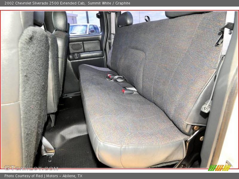 Summit White / Graphite 2002 Chevrolet Silverado 2500 Extended Cab