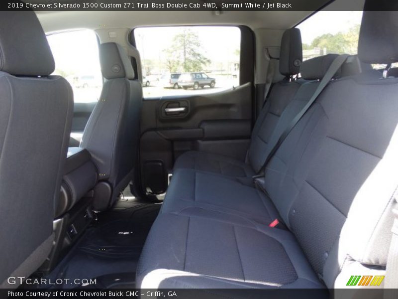 Summit White / Jet Black 2019 Chevrolet Silverado 1500 Custom Z71 Trail Boss Double Cab 4WD