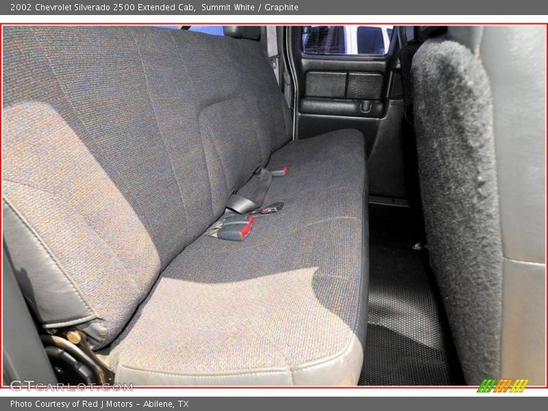 Summit White / Graphite 2002 Chevrolet Silverado 2500 Extended Cab