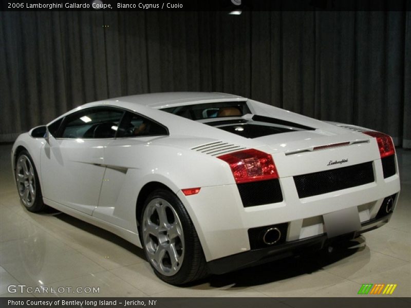 Bianco Cygnus / Cuoio 2006 Lamborghini Gallardo Coupe