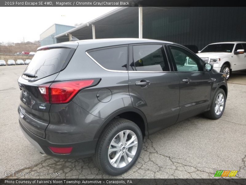 Magnetic / Chromite Gray/Charcoal Black 2019 Ford Escape SE 4WD