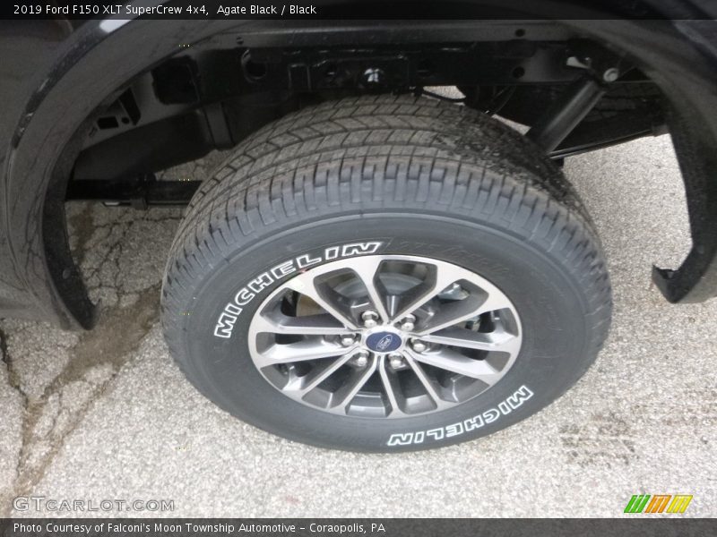 Agate Black / Black 2019 Ford F150 XLT SuperCrew 4x4