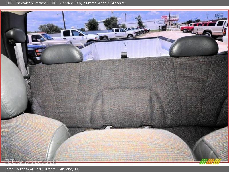 Summit White / Graphite 2002 Chevrolet Silverado 2500 Extended Cab