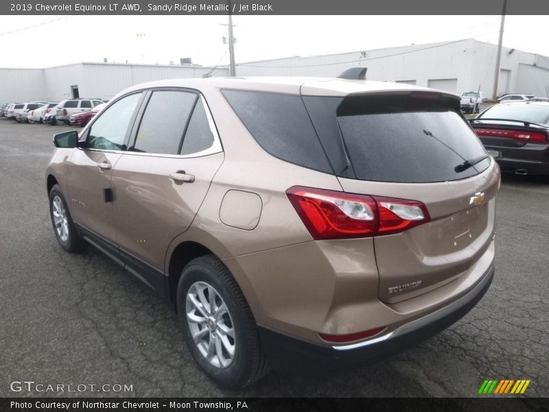 Sandy Ridge Metallic / Jet Black 2019 Chevrolet Equinox LT AWD