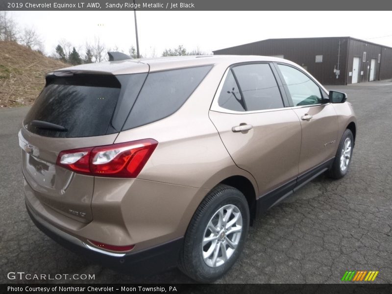 Sandy Ridge Metallic / Jet Black 2019 Chevrolet Equinox LT AWD