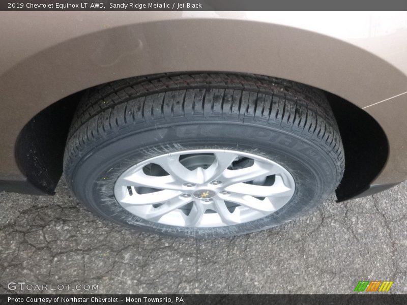 Sandy Ridge Metallic / Jet Black 2019 Chevrolet Equinox LT AWD