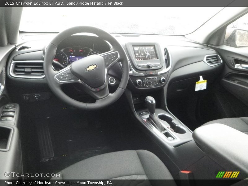 Sandy Ridge Metallic / Jet Black 2019 Chevrolet Equinox LT AWD
