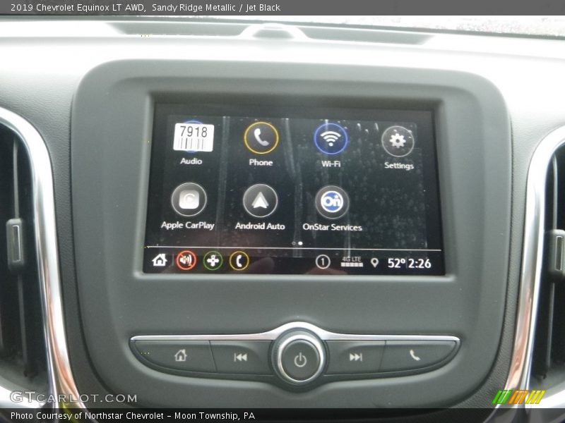 Sandy Ridge Metallic / Jet Black 2019 Chevrolet Equinox LT AWD