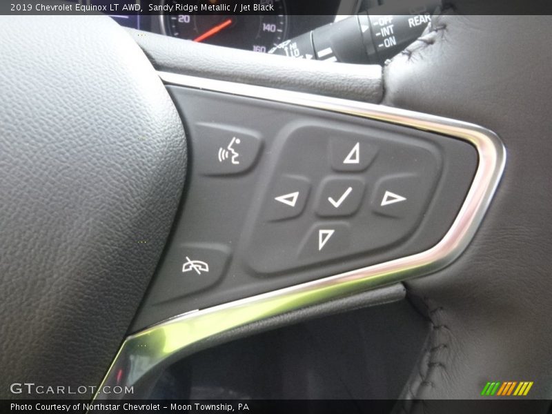 Sandy Ridge Metallic / Jet Black 2019 Chevrolet Equinox LT AWD