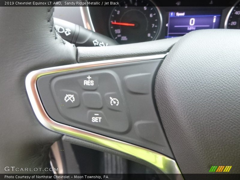 Sandy Ridge Metallic / Jet Black 2019 Chevrolet Equinox LT AWD