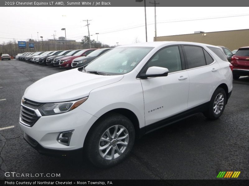 Summit White / Jet Black 2019 Chevrolet Equinox LT AWD
