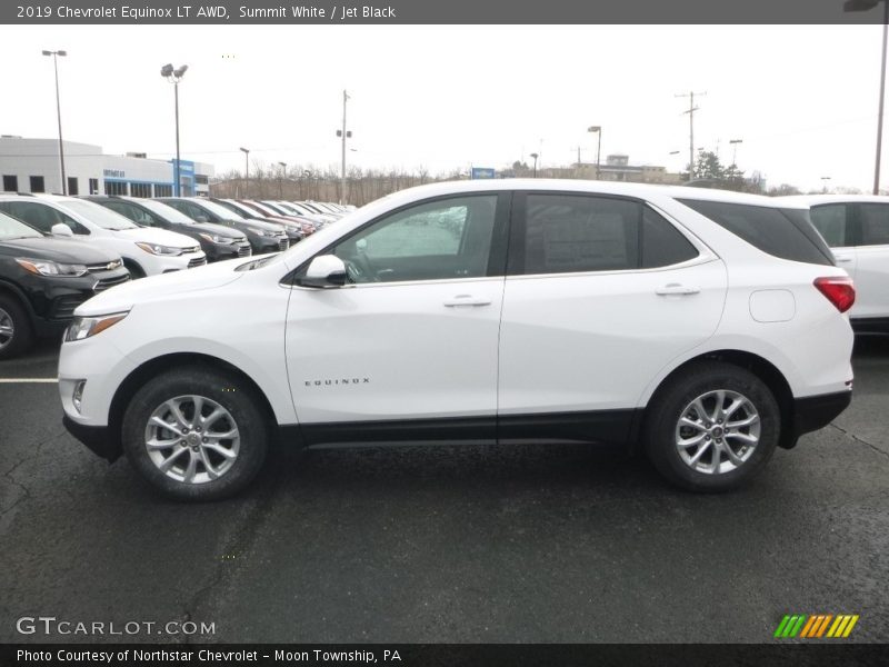 Summit White / Jet Black 2019 Chevrolet Equinox LT AWD