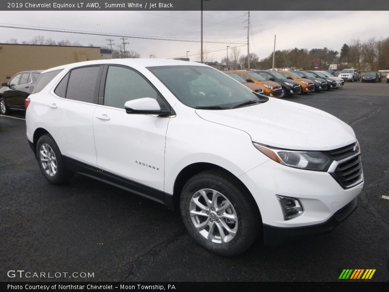 Summit White / Jet Black 2019 Chevrolet Equinox LT AWD