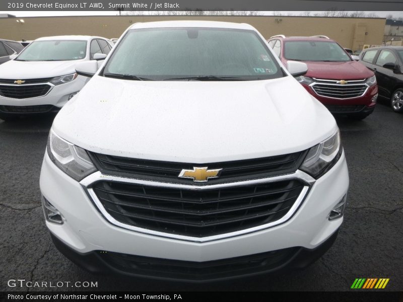 Summit White / Jet Black 2019 Chevrolet Equinox LT AWD