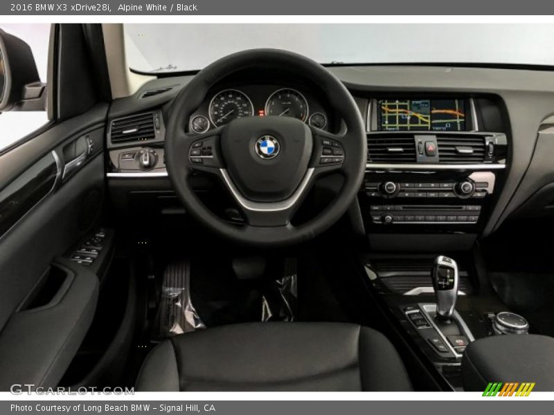 Alpine White / Black 2016 BMW X3 xDrive28i