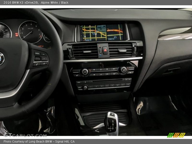 Alpine White / Black 2016 BMW X3 xDrive28i