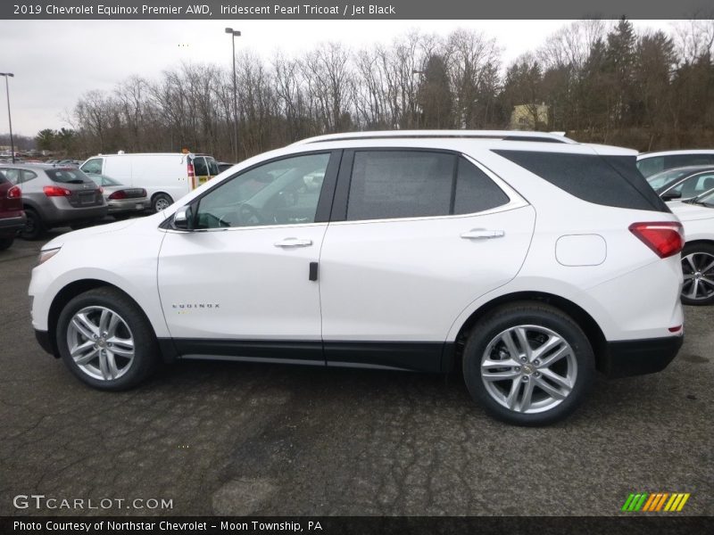 Iridescent Pearl Tricoat / Jet Black 2019 Chevrolet Equinox Premier AWD