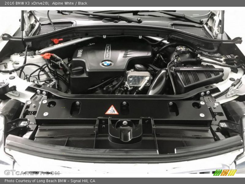 Alpine White / Black 2016 BMW X3 xDrive28i