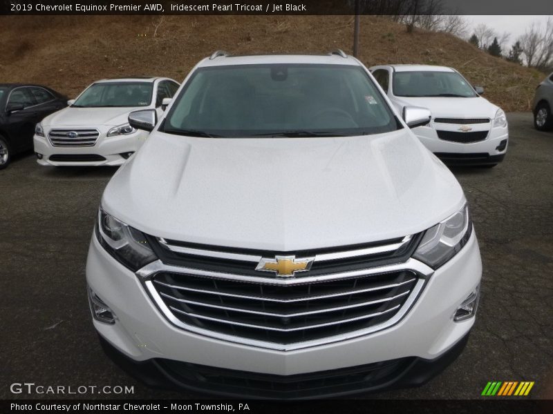 Iridescent Pearl Tricoat / Jet Black 2019 Chevrolet Equinox Premier AWD