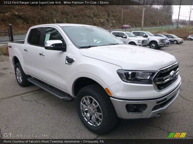 Front 3/4 View of 2019 Ranger Lariat SuperCrew 4x4