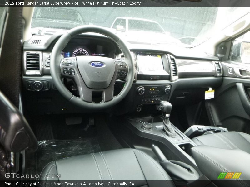  2019 Ranger Lariat SuperCrew 4x4 Ebony Interior