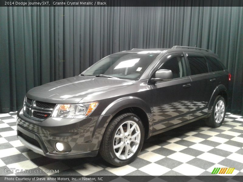 Granite Crystal Metallic / Black 2014 Dodge Journey SXT