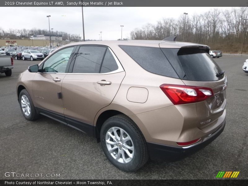 Sandy Ridge Metallic / Jet Black 2019 Chevrolet Equinox LT AWD