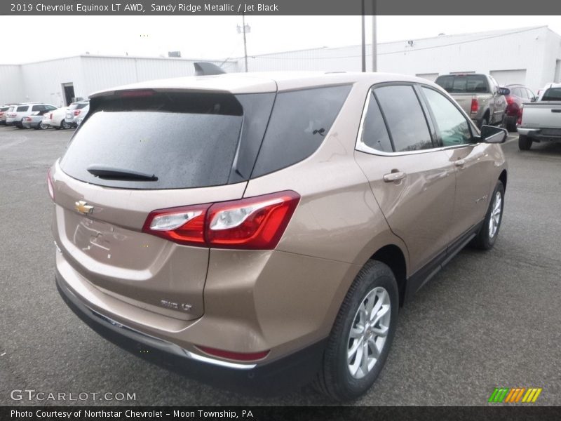 Sandy Ridge Metallic / Jet Black 2019 Chevrolet Equinox LT AWD