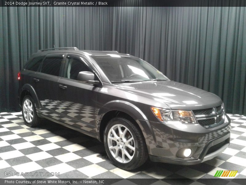Granite Crystal Metallic / Black 2014 Dodge Journey SXT