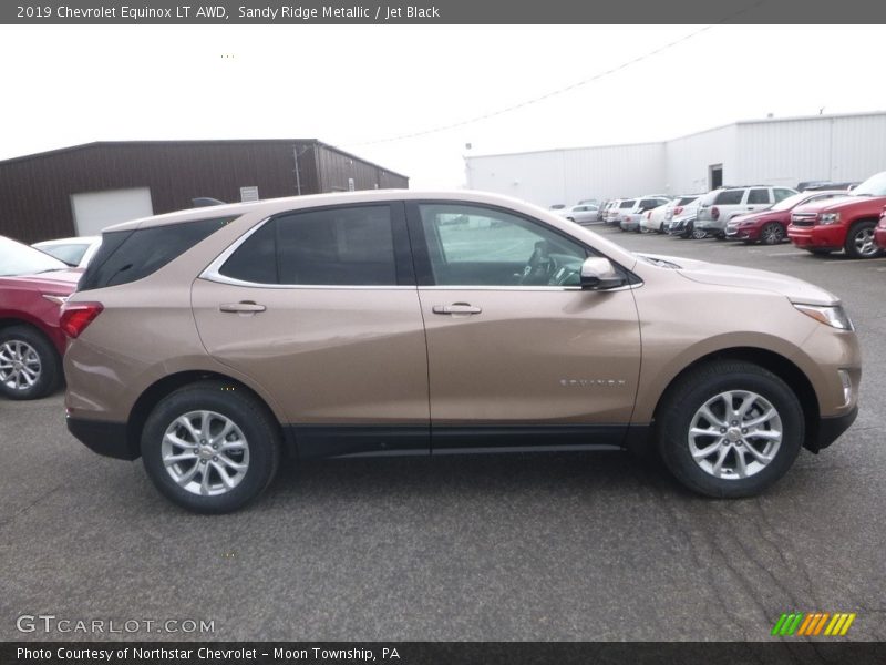 Sandy Ridge Metallic / Jet Black 2019 Chevrolet Equinox LT AWD