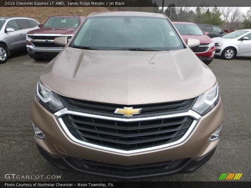 Sandy Ridge Metallic / Jet Black 2019 Chevrolet Equinox LT AWD