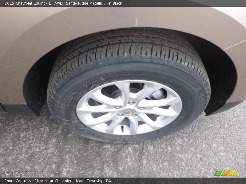 Sandy Ridge Metallic / Jet Black 2019 Chevrolet Equinox LT AWD