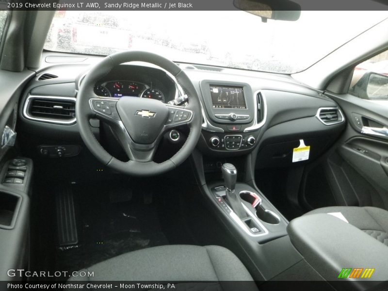 Sandy Ridge Metallic / Jet Black 2019 Chevrolet Equinox LT AWD