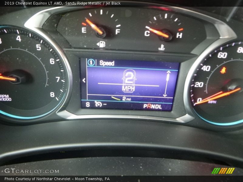 Sandy Ridge Metallic / Jet Black 2019 Chevrolet Equinox LT AWD