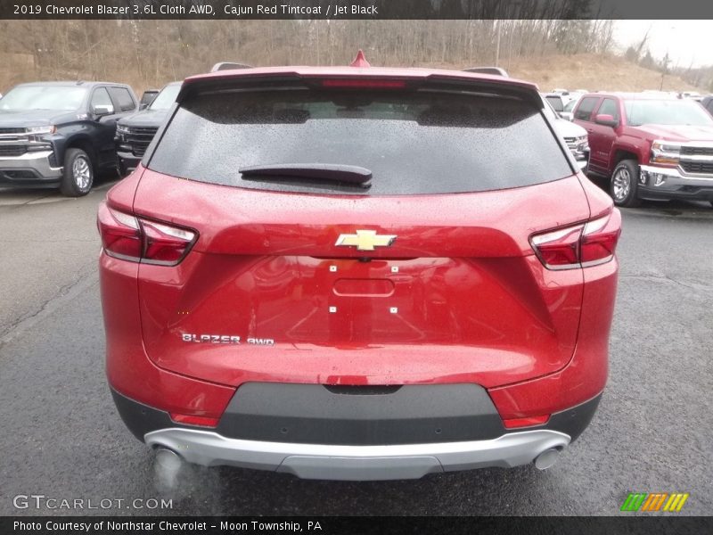 Cajun Red Tintcoat / Jet Black 2019 Chevrolet Blazer 3.6L Cloth AWD