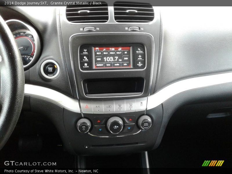 Granite Crystal Metallic / Black 2014 Dodge Journey SXT